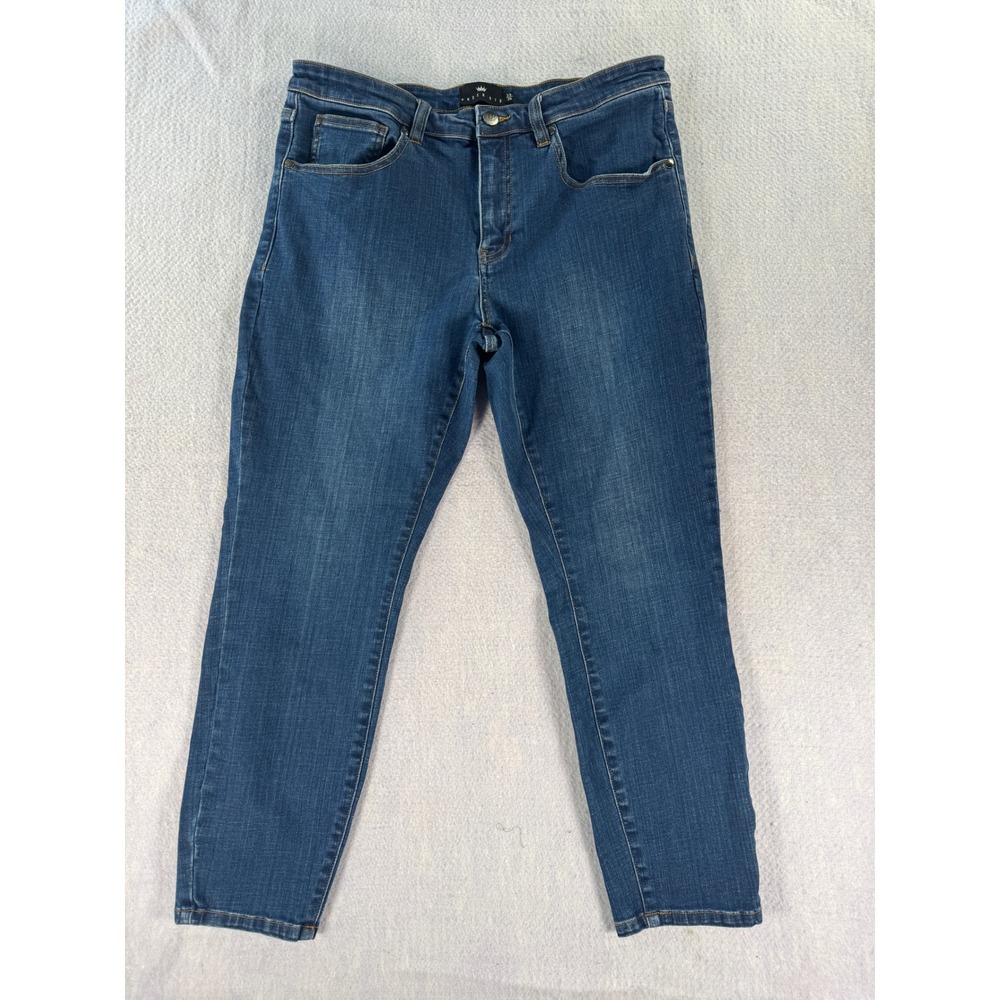 Under 510 Bruce Slim Tapered Jeans Mens 33x26 Blue Medium Wash Denim